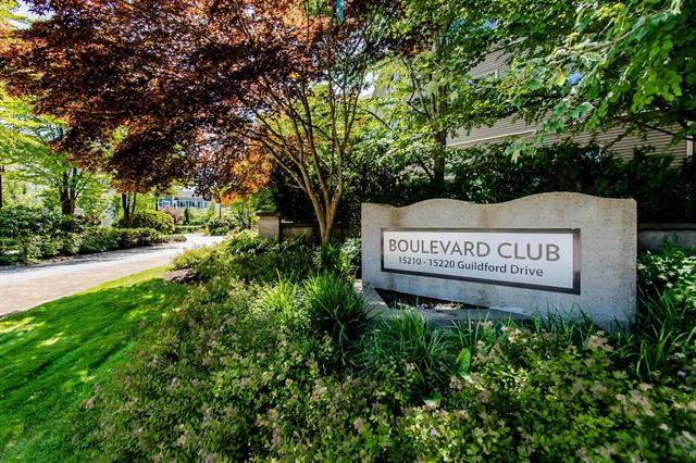 The Boulevard Club building sign