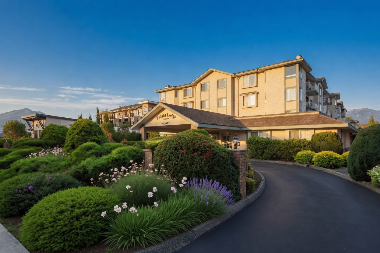image shows exterior of KNIGHT LODGE 45660 KNIGHT ROAD CHILLIWACK, BC