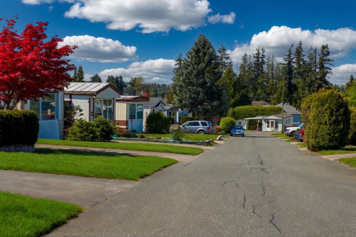 Maplewood Mobile Home Park West View
