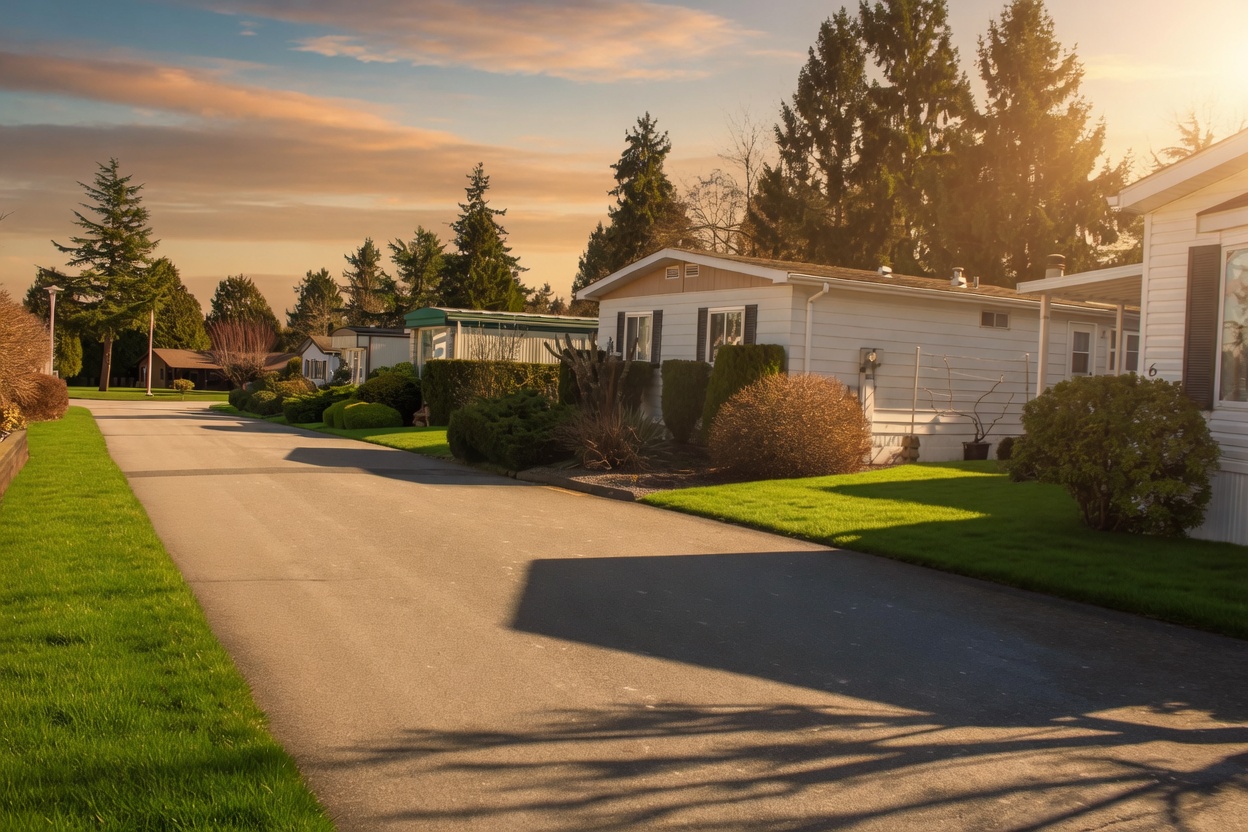 SEA RIDGE BAYS IMAGE SHOWS HOMES IN COMPLEX