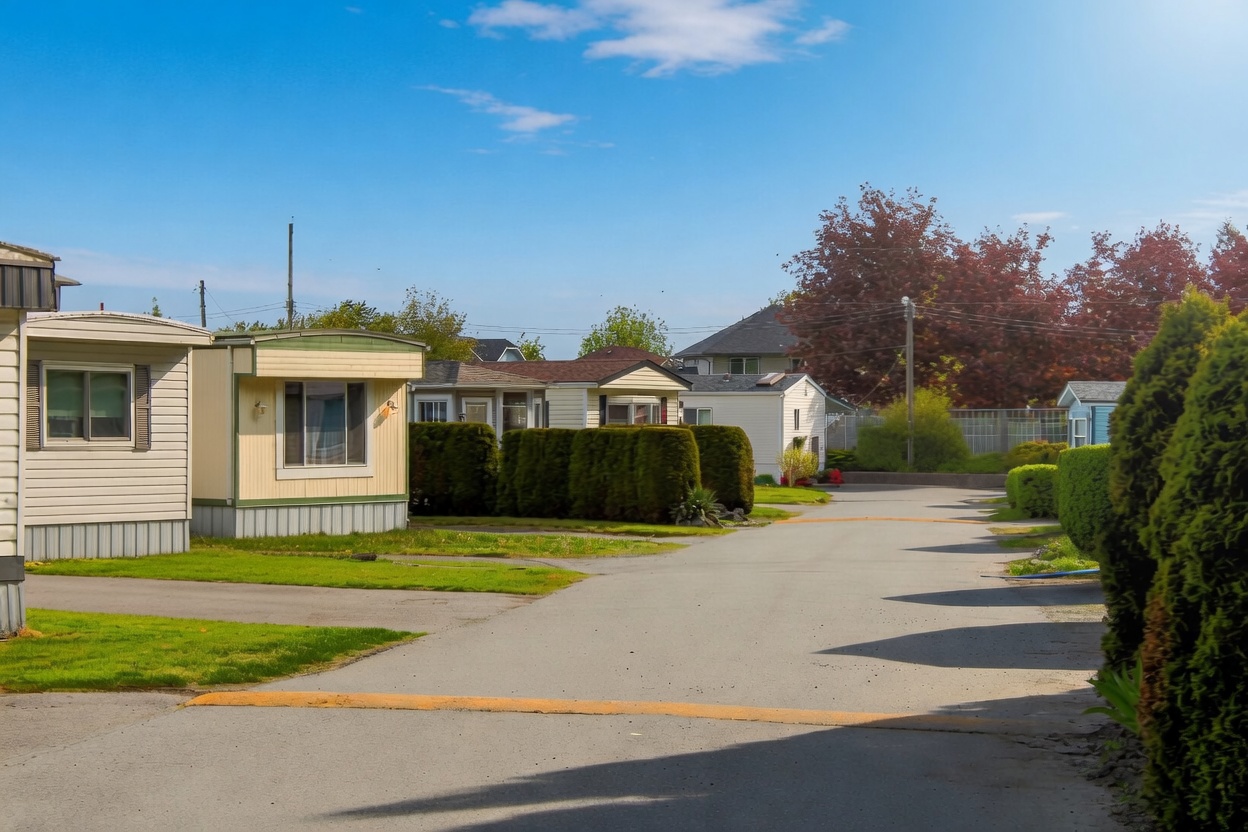 Fircrest Mobile Home Park 45715 Alma Avenue Chilliwack, BC - image shows common areas in the complex