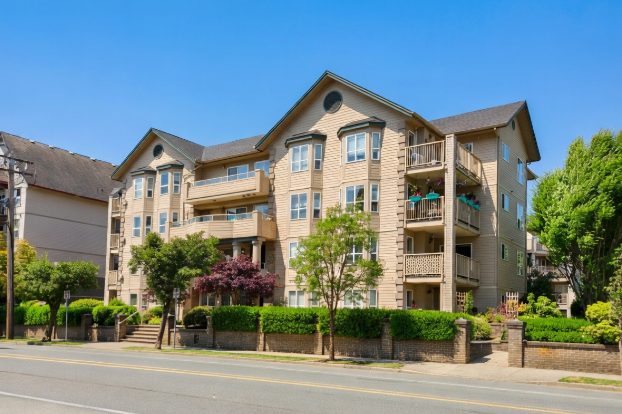 image shows exterior of The Adrianna 46693 Yale Road Chilliwack, BC