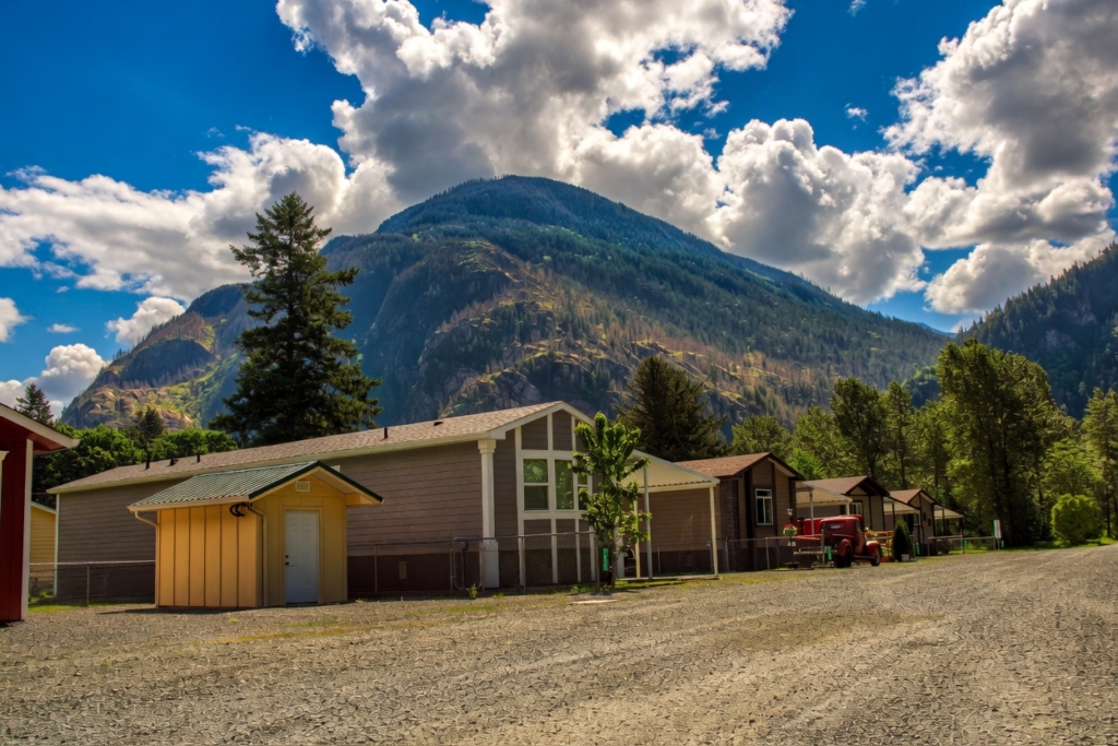 Grace Estates 59060 Lougheed Highway - West facing view
